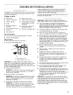 Предварительный просмотр 15 страницы KitchenAid Dual Fuel Convection Range Installation Instructions Manual