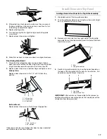 Preview for 17 page of KitchenAid DVM-1815 Installation Manual