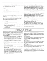 Предварительный просмотр 8 страницы KitchenAid Electric Built-In Microwave/Oven Combination Use & Care Manual