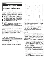 Preview for 8 page of KitchenAid ELECTRIC RANGE User Instructions