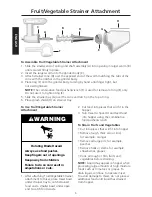 Preview for 8 page of KitchenAid FGA Instructions Manual