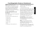 Preview for 9 page of KitchenAid FGA Instructions Manual