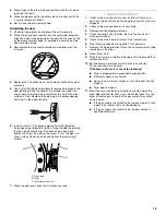 Preview for 13 page of KitchenAid FKGHS01P Use And Care Manual