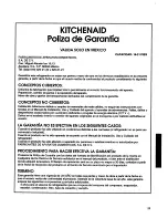 Предварительный просмотр 75 страницы KitchenAid FOR THE WAY IT'S MADE KSSS36MDX00 Use & Care Manual