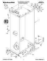 Предварительный просмотр 1 страницы KitchenAid FOR THE WAY IT'S MADE KSSS36QDX00 Parts List