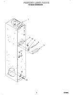 Предварительный просмотр 5 страницы KitchenAid FOR THE WAY IT'S MADE KSSS36QDX00 Parts List