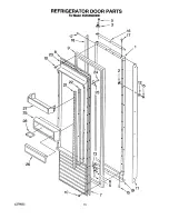 Предварительный просмотр 21 страницы KitchenAid FOR THE WAY IT'S MADE KSSS36QDX00 Parts List