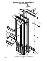 Предварительный просмотр 13 страницы KitchenAid FOR THE WAY IT'S MADE KSSS42MDX02 Parts List