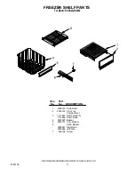 Предварительный просмотр 11 страницы KitchenAid FOR THE WAY IT'S MADE KSSS42QDW02 Parts List