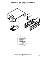 Предварительный просмотр 12 страницы KitchenAid FOR THE WAY IT'S MADE KSSS42QDW02 Parts List