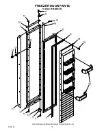 Предварительный просмотр 15 страницы KitchenAid FOR THE WAY IT'S MADE KSSS48MDX02 Parts List