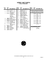 Preview for 18 page of KitchenAid FOR THE WAY IT'S MADE KSSS48MDX03 Parts List