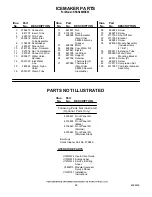 Preview for 24 page of KitchenAid FOR THE WAY IT'S MADE KSSS48MDX03 Parts List