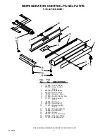 Preview for 7 page of KitchenAid FOR THE WAY IT'S MADE KSSS48QDW00 Parts List