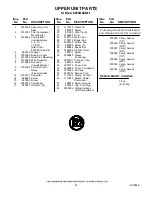 Preview for 22 page of KitchenAid FOR THE WAY IT'S MADE KSSS48QDW00 Parts List