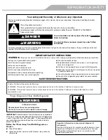 Preview for 3 page of KitchenAid FRENCH DOOR BOTTOM MOUNT REFRIGERATOR Use & Care Manual