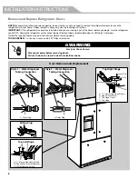 Preview for 6 page of KitchenAid FRENCH DOOR BOTTOM MOUNT REFRIGERATOR Use & Care Manual