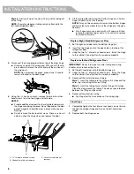 Preview for 8 page of KitchenAid FRENCH DOOR BOTTOM MOUNT REFRIGERATOR Use & Care Manual