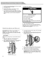 Preview for 12 page of KitchenAid FRENCH DOOR BOTTOM MOUNT REFRIGERATOR Use & Care Manual