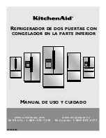 Preview for 41 page of KitchenAid FRENCH DOOR BOTTOM MOUNT REFRIGERATOR Use & Care Manual