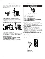 Предварительный просмотр 6 страницы KitchenAid FRONT-LOADING AUTOMATIC WASHER Use And Care Manual