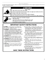 Preview for 3 page of KitchenAid GAS RANGE Use & Care Manual