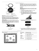 Предварительный просмотр 7 страницы KitchenAid GAS RANGE Use & Care Manual