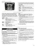 Preview for 13 page of KitchenAid GAS RANGE Use & Care Manual