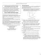 Preview for 5 page of KitchenAid GCI3061XB00 Installation Instructions Manual