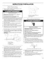 Preview for 13 page of KitchenAid GCI3061XB00 Installation Instructions Manual