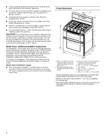 Предварительный просмотр 4 страницы KitchenAid GGG38 Installation Instructions Manual