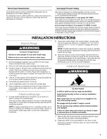 Preview for 7 page of KitchenAid GGG38 Installation Instructions Manual