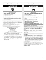 Preview for 5 page of KitchenAid GGG388LXB02 Installation Instructions Manual