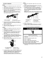 Preview for 21 page of KitchenAid GSC25C4EYB Installation Instructions Manual