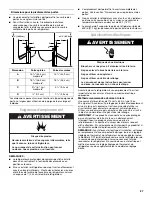 Preview for 27 page of KitchenAid GSC25C4EYB Installation Instructions Manual