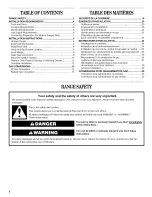 Preview for 2 page of KitchenAid GW3 Installation Instructions Manual