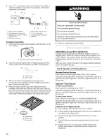 Предварительный просмотр 10 страницы KitchenAid GW3 Installation Instructions Manual