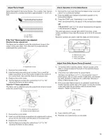 Предварительный просмотр 11 страницы KitchenAid GW3 Installation Instructions Manual