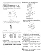 Предварительный просмотр 14 страницы KitchenAid GW3 Installation Instructions Manual