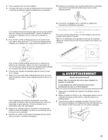 Предварительный просмотр 25 страницы KitchenAid GW3 Installation Instructions Manual