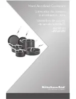 Preview for 1 page of KitchenAid Hard Anodized Cookware Instructions Manual