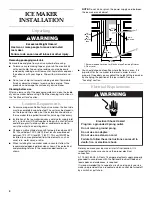 Preview for 4 page of KitchenAid ICEMAKER Use And Care Manual