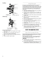 Preview for 8 page of KitchenAid ICEMAKER Use And Care Manual