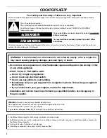 Preview for 2 page of KitchenAid ICS5 Series Propane Conversion Instructions