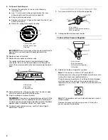 Preview for 6 page of KitchenAid ICS5 Series Propane Conversion Instructions