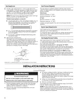 Preview for 8 page of KitchenAid IGL730C Installation Instructions Manual