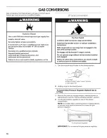 Preview for 16 page of KitchenAid IGL730C Installation Instructions Manual