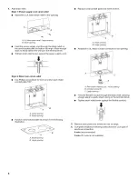 Preview for 8 page of KitchenAid II KERS205T Installation Instructions Manual