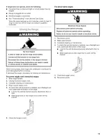 Preview for 13 page of KitchenAid II KERS205T Installation Instructions Manual