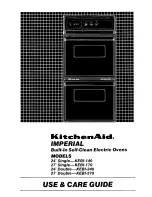 KitchenAid Imperial KEBI-140 Use And Care Manual preview